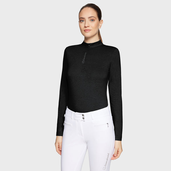 Samshield Damenshirt Lumi Black HW25