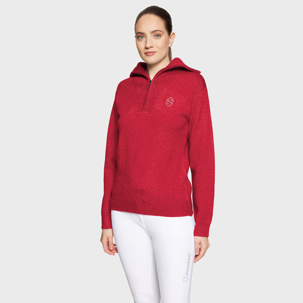 Samshield Damenpullover Suzanne Raspberry HW25