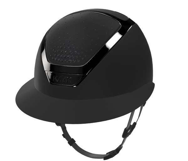 Reithelm Kask Starlady Black Matt SW Passage Black