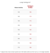 CWD Flexmotion Sattelgurt dunkelbraun
