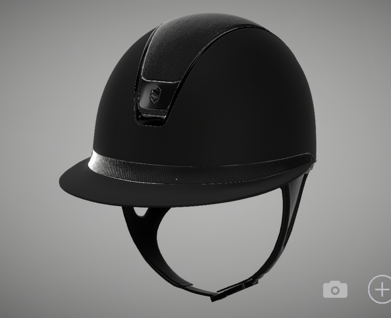 Samshield Reithelm Miss Shield 2.0 Shadowmatt Black Shimmer Black