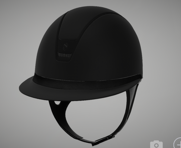 Samshield Reithelm Miss Shield 2.0 Shadowmatt Black Edition
