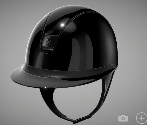 Samshield Reithelm Miss Shield 2.0 Black Glossy