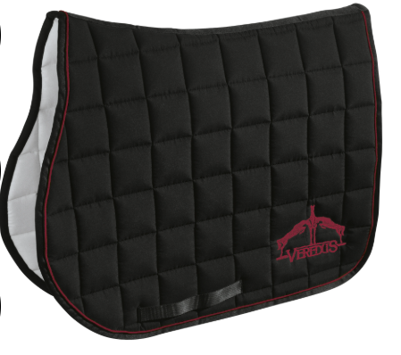 Veredus Springschabracke Schwarz/ Rot