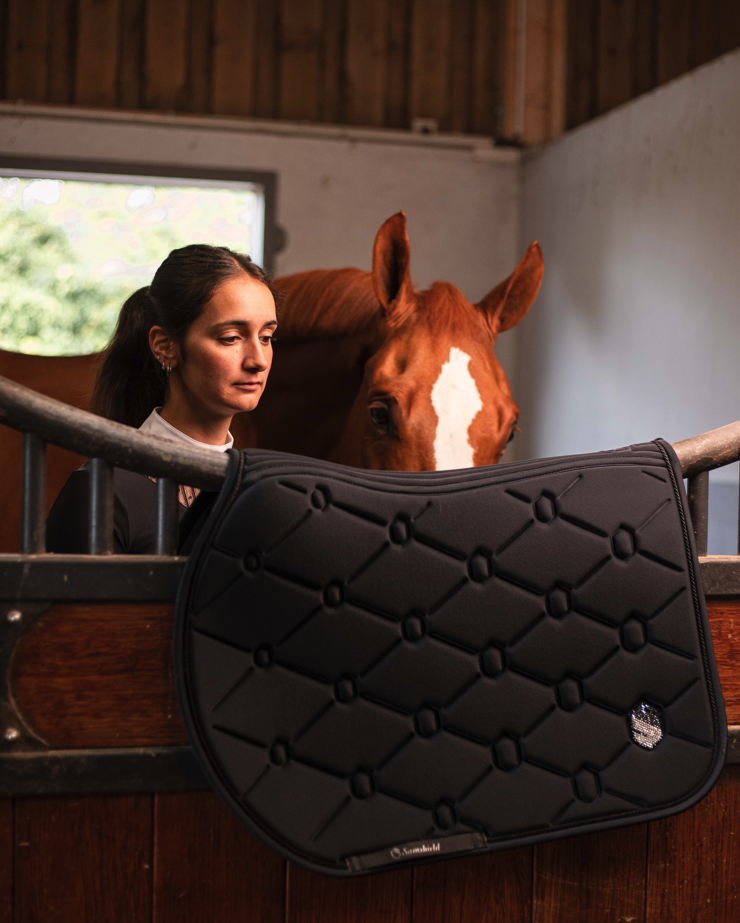 Samshield Springschabracke Spinehsield Jump Swarovski Black