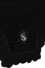 Samshield Fliegenhaube Soundshield Swarovski Black