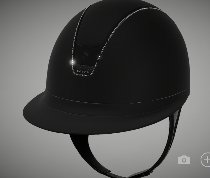 Samshield Reithelm Miss Shield 2.0 Shadowmatt Black 300 + 5 SWR Black