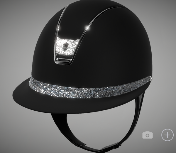 Samshield Reithelm Miss Shield 2.0 Black Matt Ultra Fine Rock Nightshade