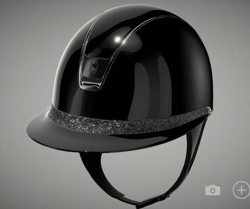 Samshield Reithelm Miss Shield 2.0 Black Glossy Ultra fine Rock