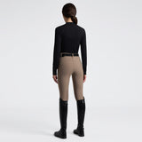 Cavalleria Toscana Damen Shirt L/S Tech Wool performance Black HW25