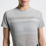 Cavalleria Toscana Damen Trainingsshirt w/ perforated Inserts FS26 Light Green