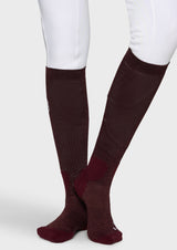Samshield Socken Balzane Glitter FW26 Black Cherry
