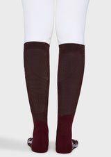 Samshield Socken Balzane Glitter FW26 Black Cherry