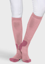 Samshield Socken Balzane Glitter FW26 Cosmic Pink