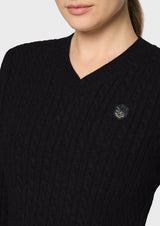 Samshield Damen Pullover Lisandra Twisted L/S FW26 Black