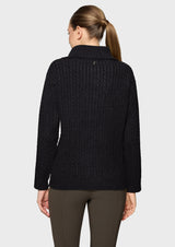 Samshield Damen Pullover Suzanne Twisted L/S HW26 Black