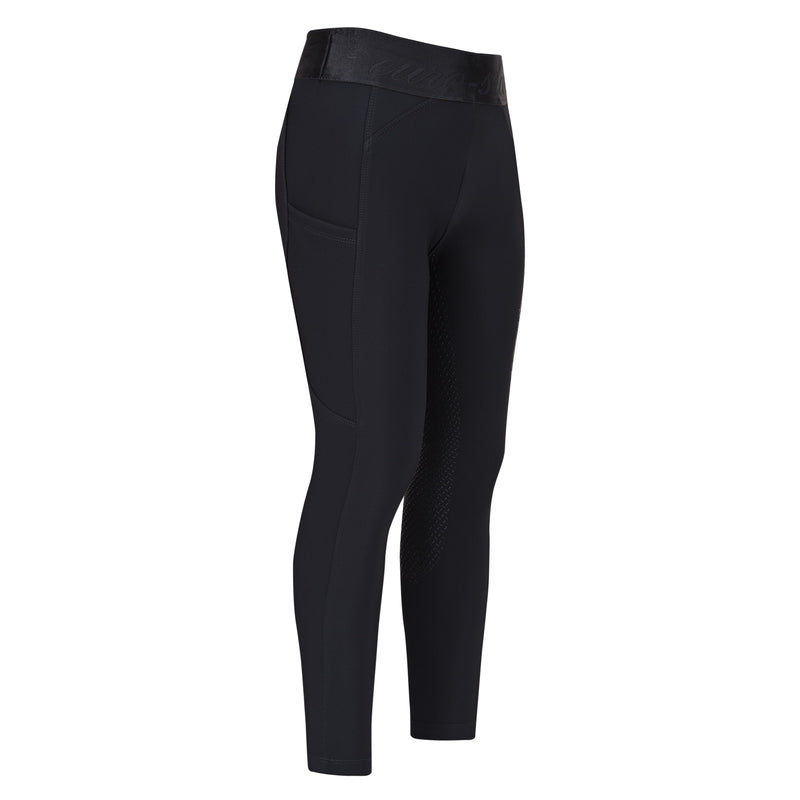 EuroStar Kinderreithose ESImpress FullGrip Winter Black HW25