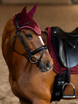 Equestrian Stockholm Fliegenohren Bordeaux