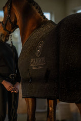 Eskadron Abschwitzdecke Jersey Sparkle Platinum 26 black
