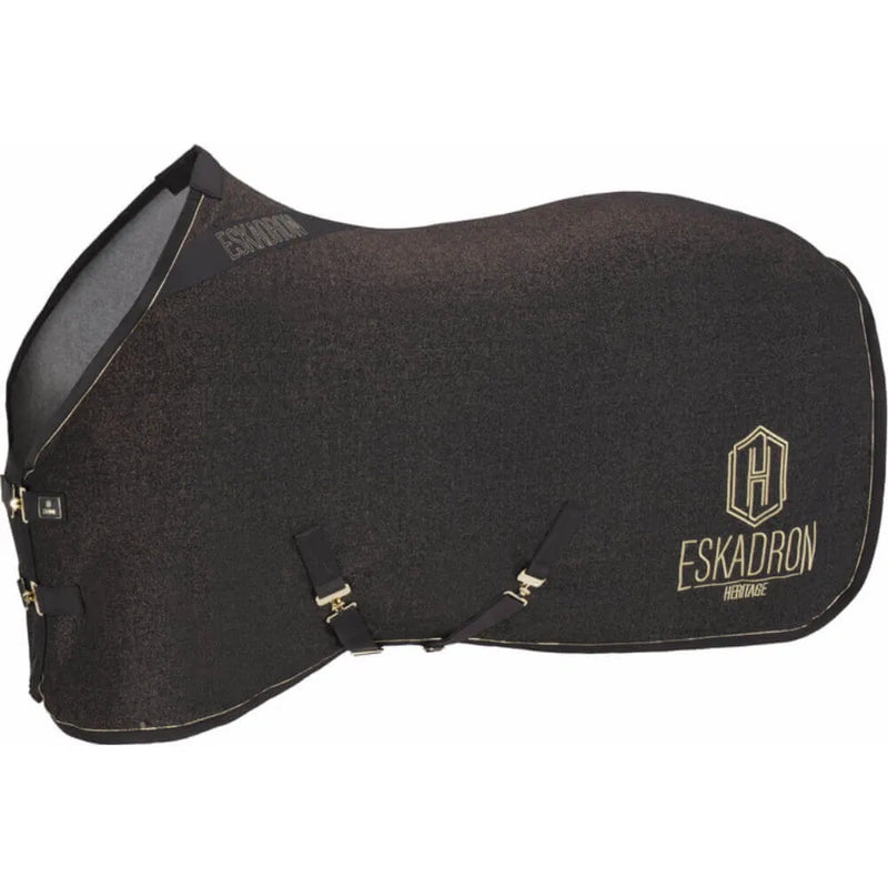 Eskadron Abschwitzdecke Jersey Sparkle Heritage 25/26 Black Truffle