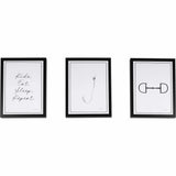 Eskadron Wandbilder Set OF 3 Platinum 25
