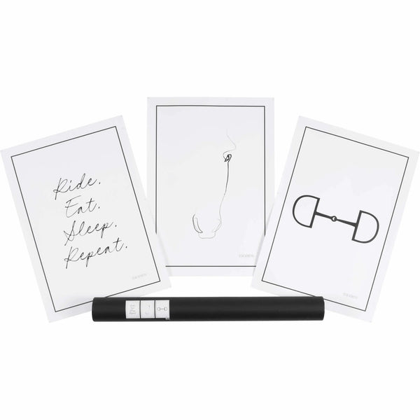 Eskadron Wandbilder Set OF 3 Platinum 25