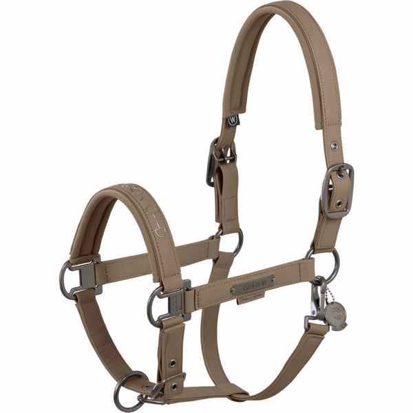 Eskadron Halfter Faux Leather Double Pin Platinum 25 Taupe