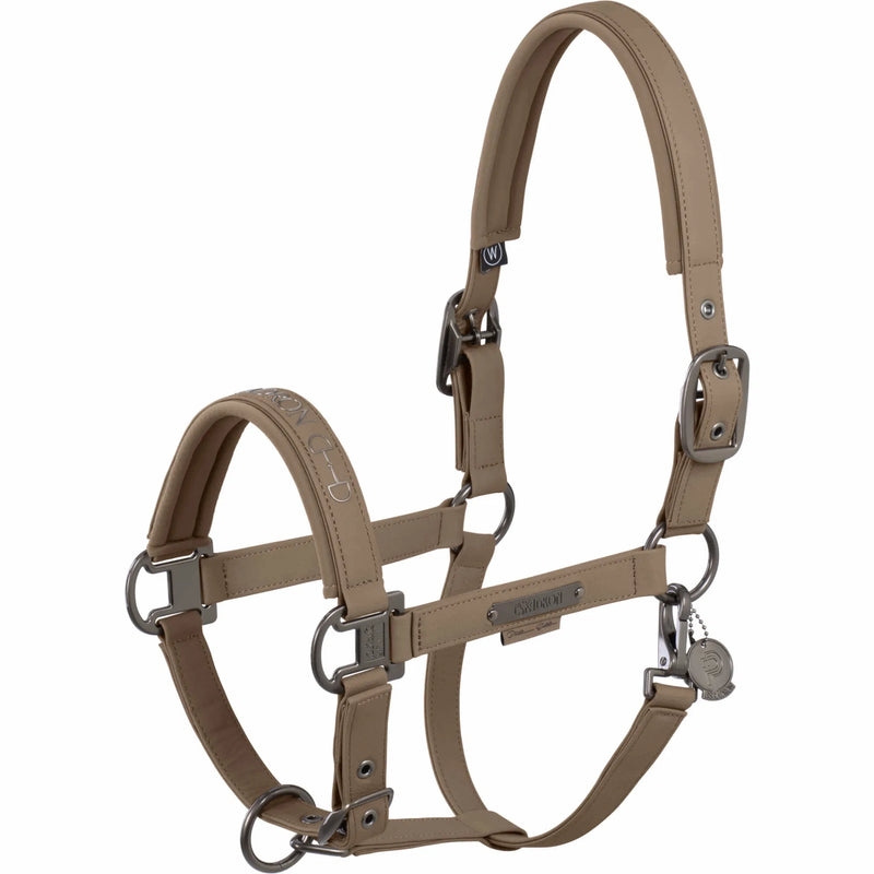 Eskadron Halfter Faux Leather Double Pin Platinum 25 Taupe