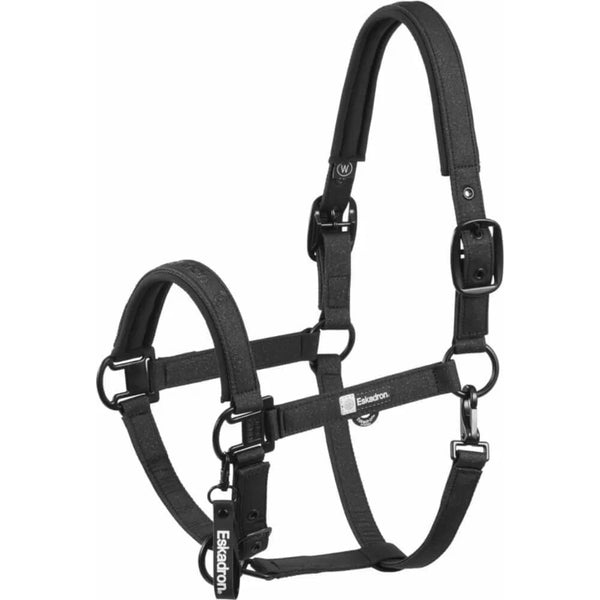 Eskadron Halfter Sparkle Double Pin Dynamic Black HW25