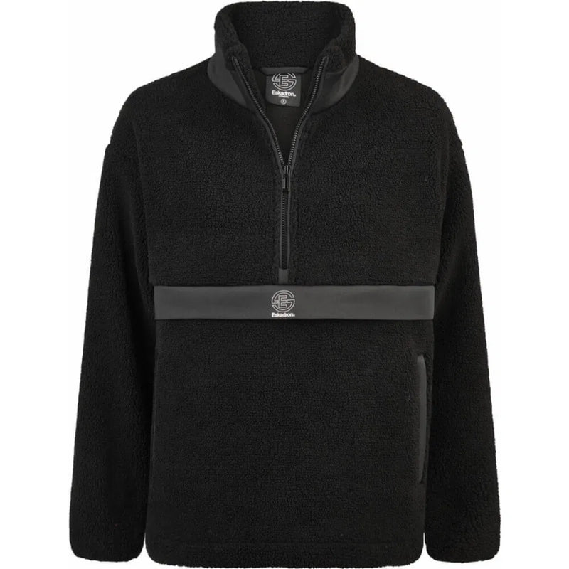 Eskadron Damen Half Zip Sweater Teddy Black Dynamic 25