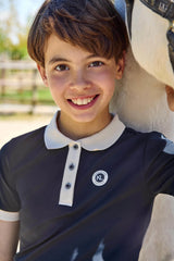 Kingsland Junior Polo Piquet KLLaura Navy FS26