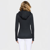 Samshield Damenhoodie FullZip Lissa Black FS26