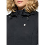 Samshield Damenhoodie FullZip Lissa Black FS26