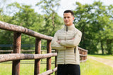 Pikeur Herrenjacke Hybrid The Core frosted sage FS26