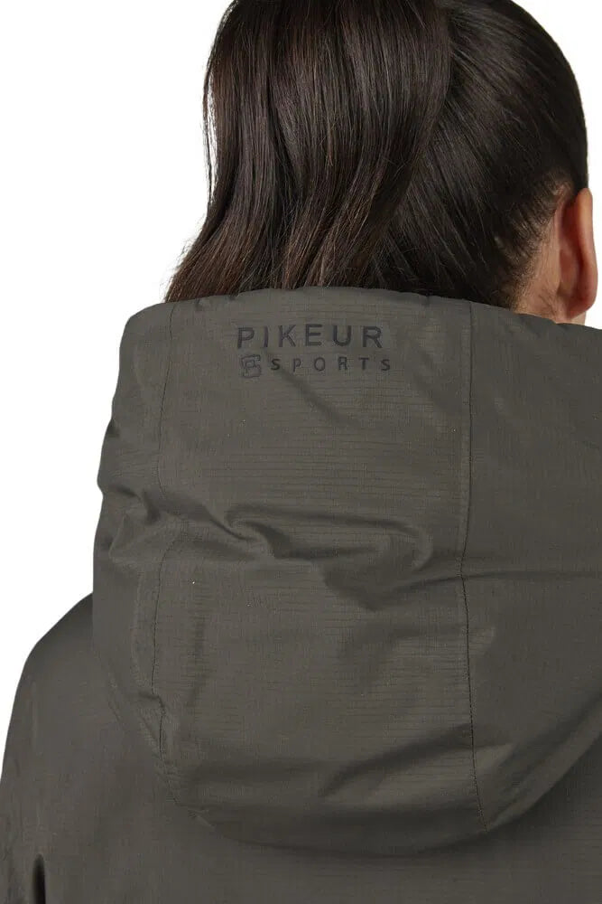 Pikeur Damen Regenmantel Teddy Sports Deep Khaki HW25