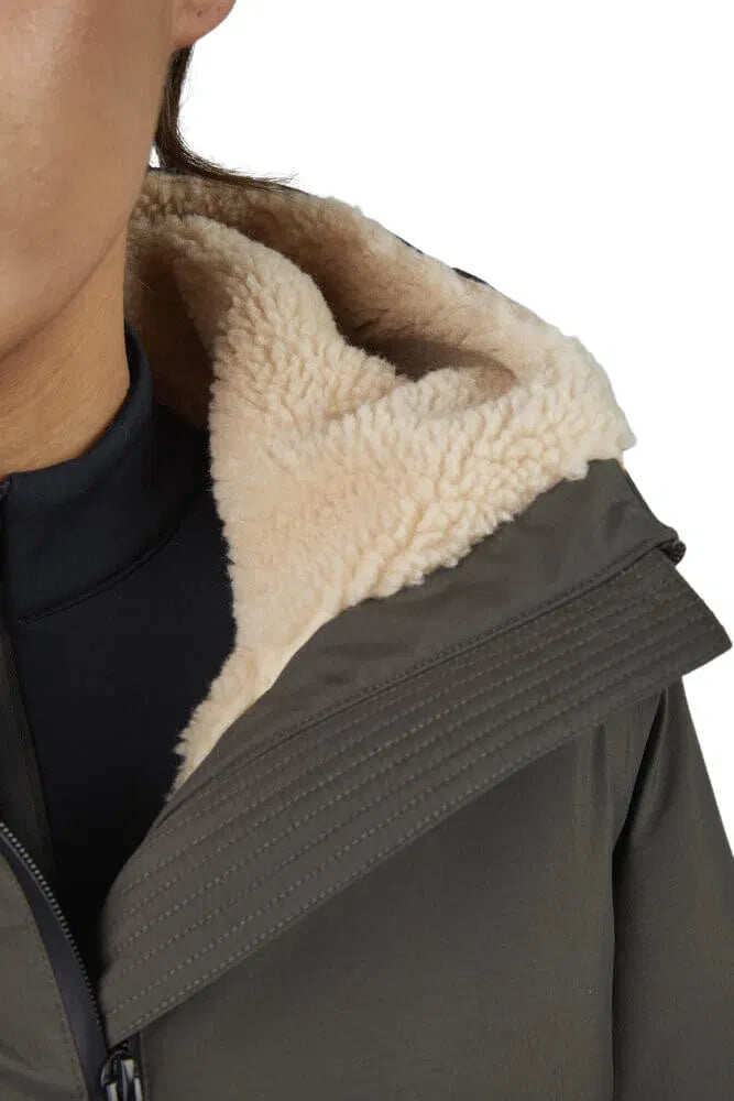 Pikeur Damen Regenmantel Teddy Sports Deep Khaki HW25