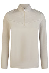 Pikeur Damentrainingsshirt Lasercut the core frosted sage FS26