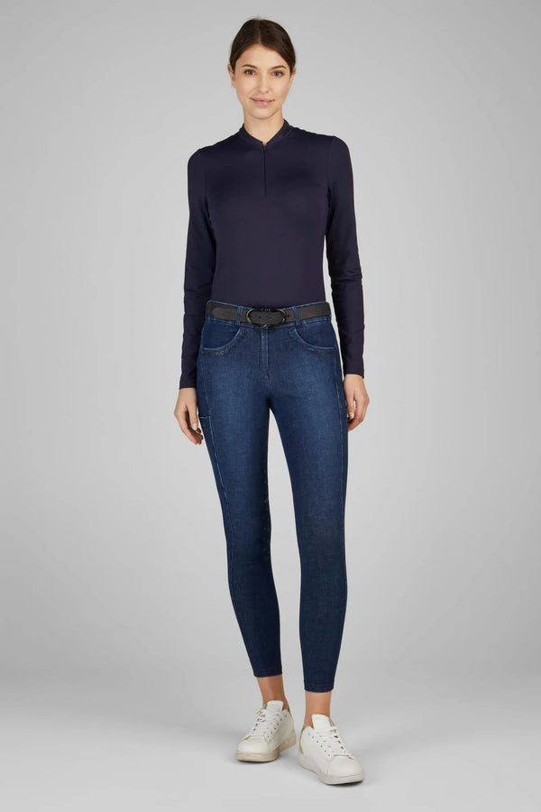 Pikeur Damenreithose Brinja Jeans Fullgrip HW24