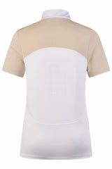 Pikeur Competition Shirt Sports White/Beige FS25