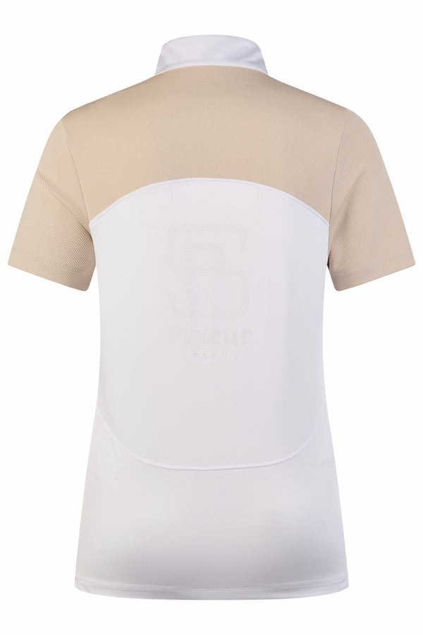 Pikeur Competition Shirt Sports White/Beige FS25