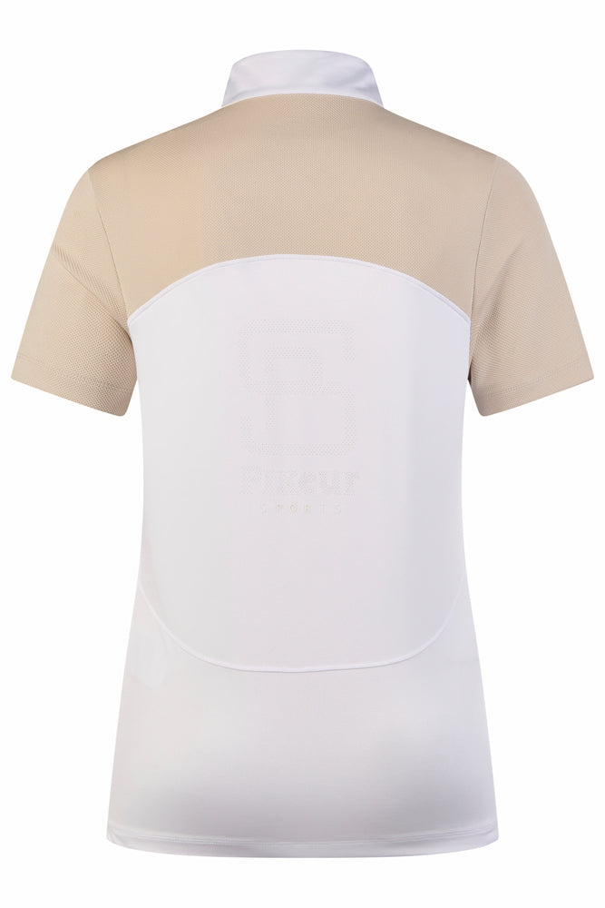 Pikeur Competition Shirt Sports White/Beige FS25