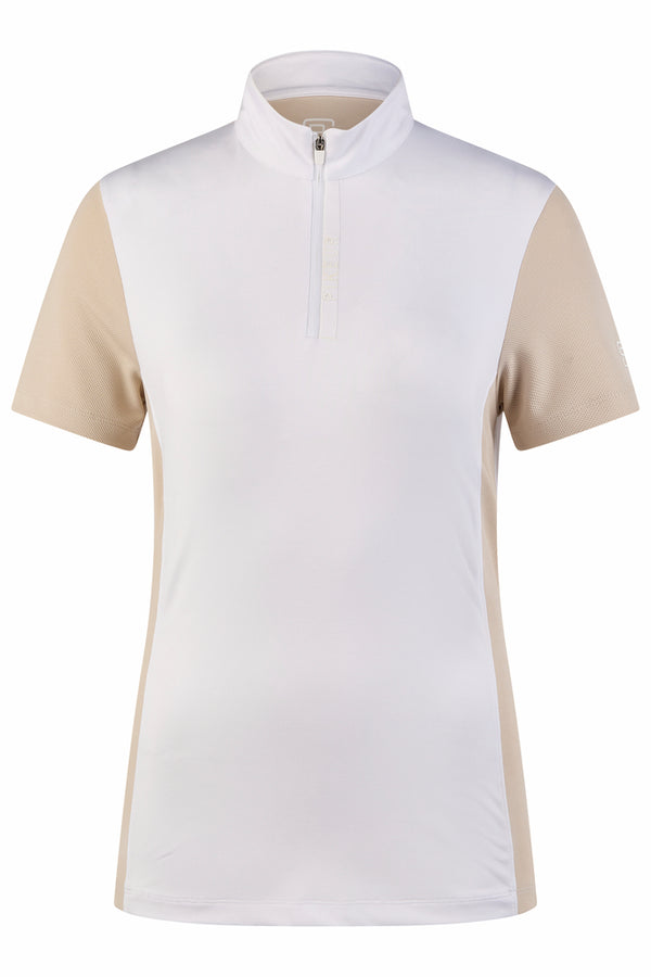 Pikeur Competition Shirt Sports White/Beige FS25