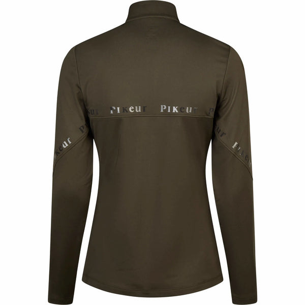 Pikeur Zip Shirt Sports Deep Khaki HW25