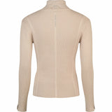 Pikeur Knitted Roll Neck Pale Grey HW25