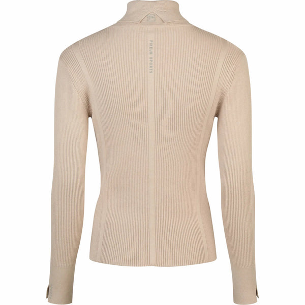 Pikeur Knitted Roll Neck Pale Grey HW25