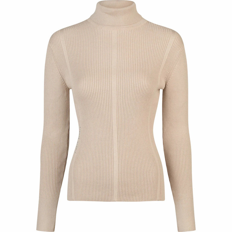 Pikeur Knitted Roll Neck Pale Grey HW25