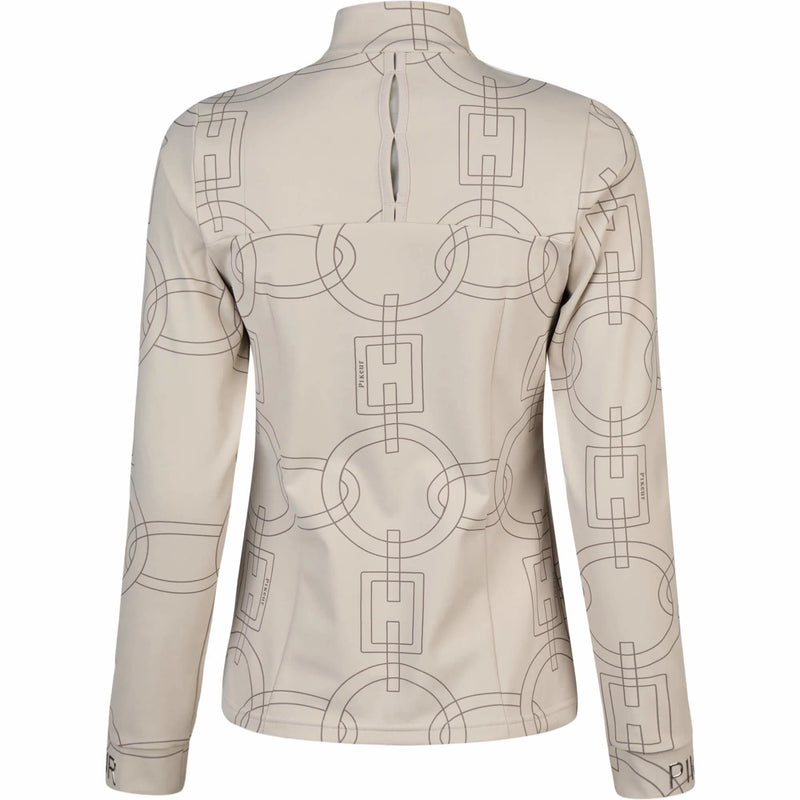 Pikeur Zip Shirt Selection Pale Grey HW25